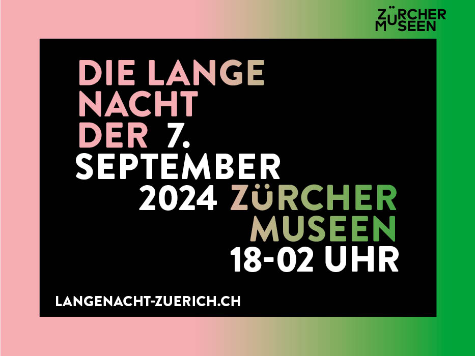 Die Lange Nacht der Museen 2024 Banner, ab 18.00 Uhr