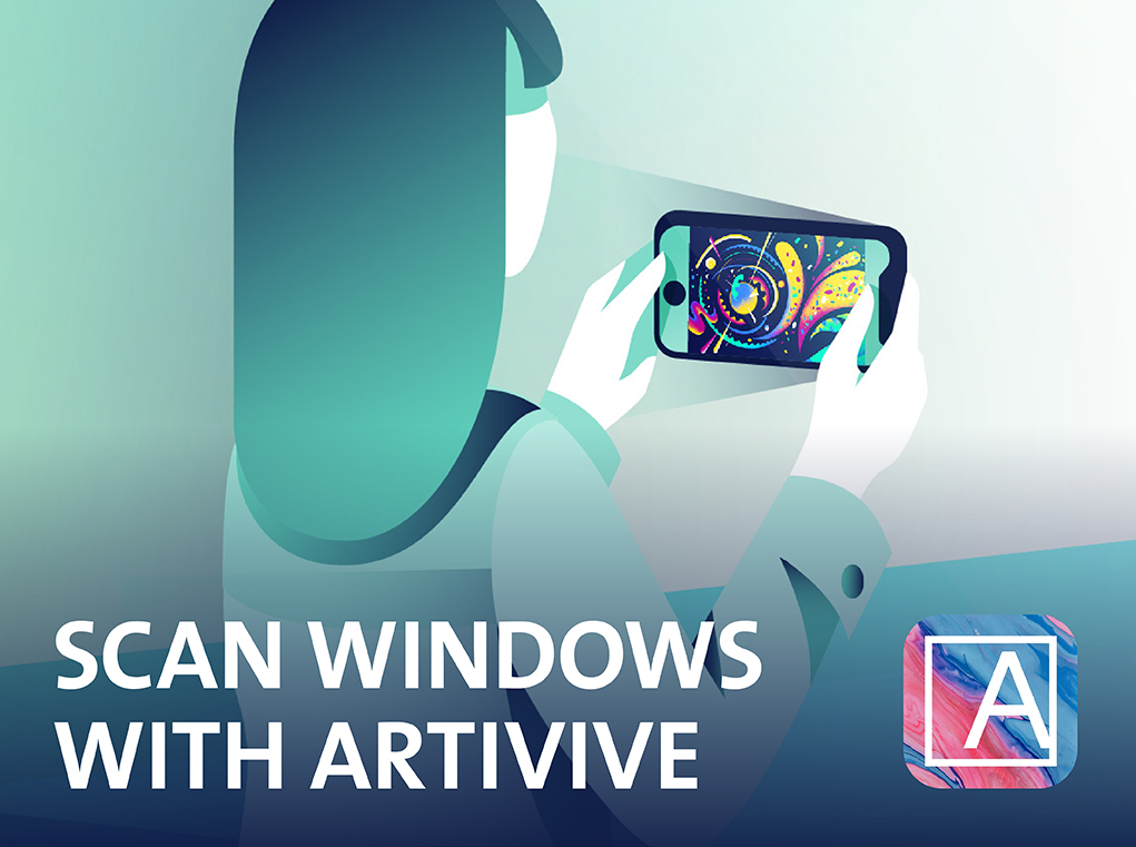 Scan windows with Artivive