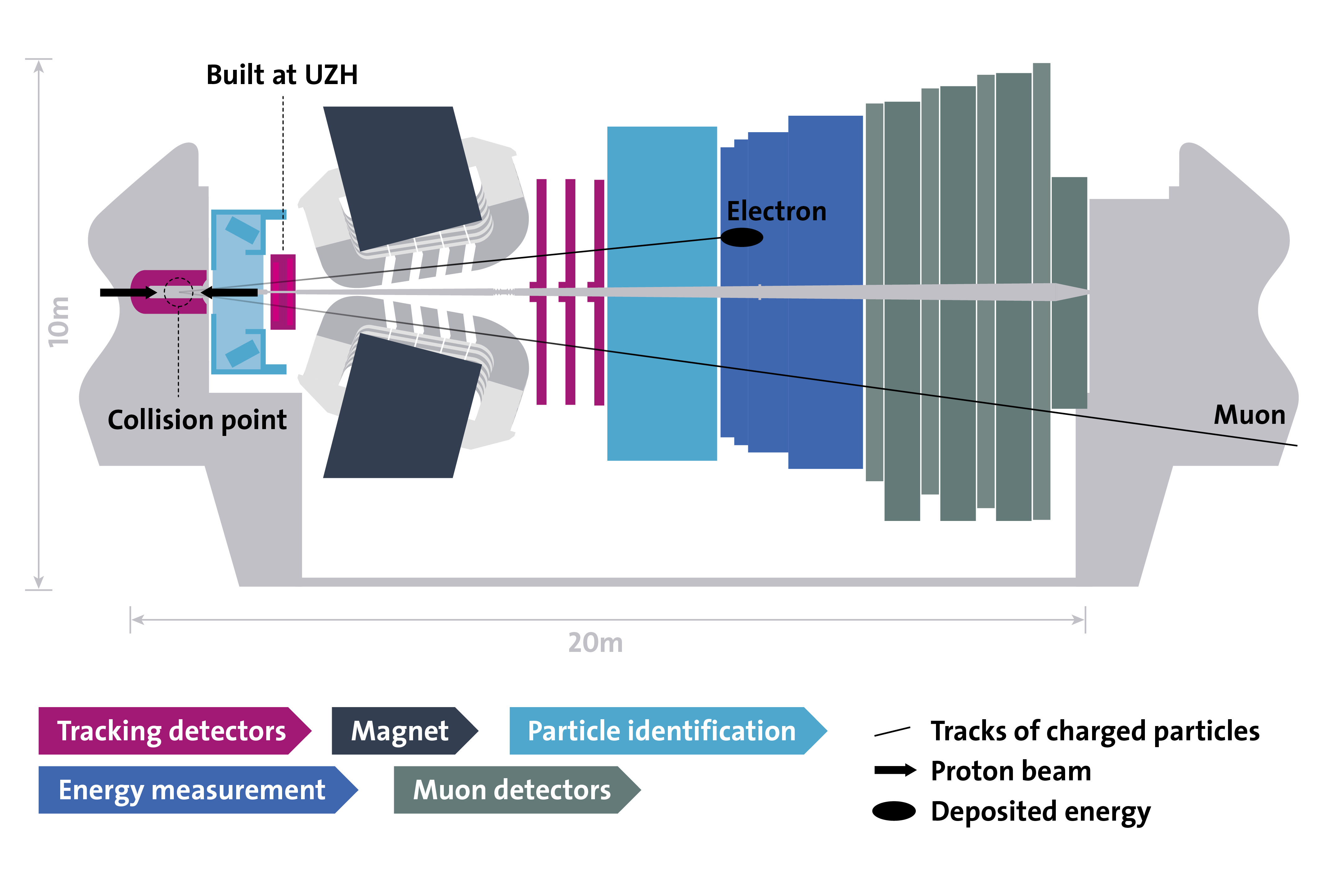 Scheme of LHCb