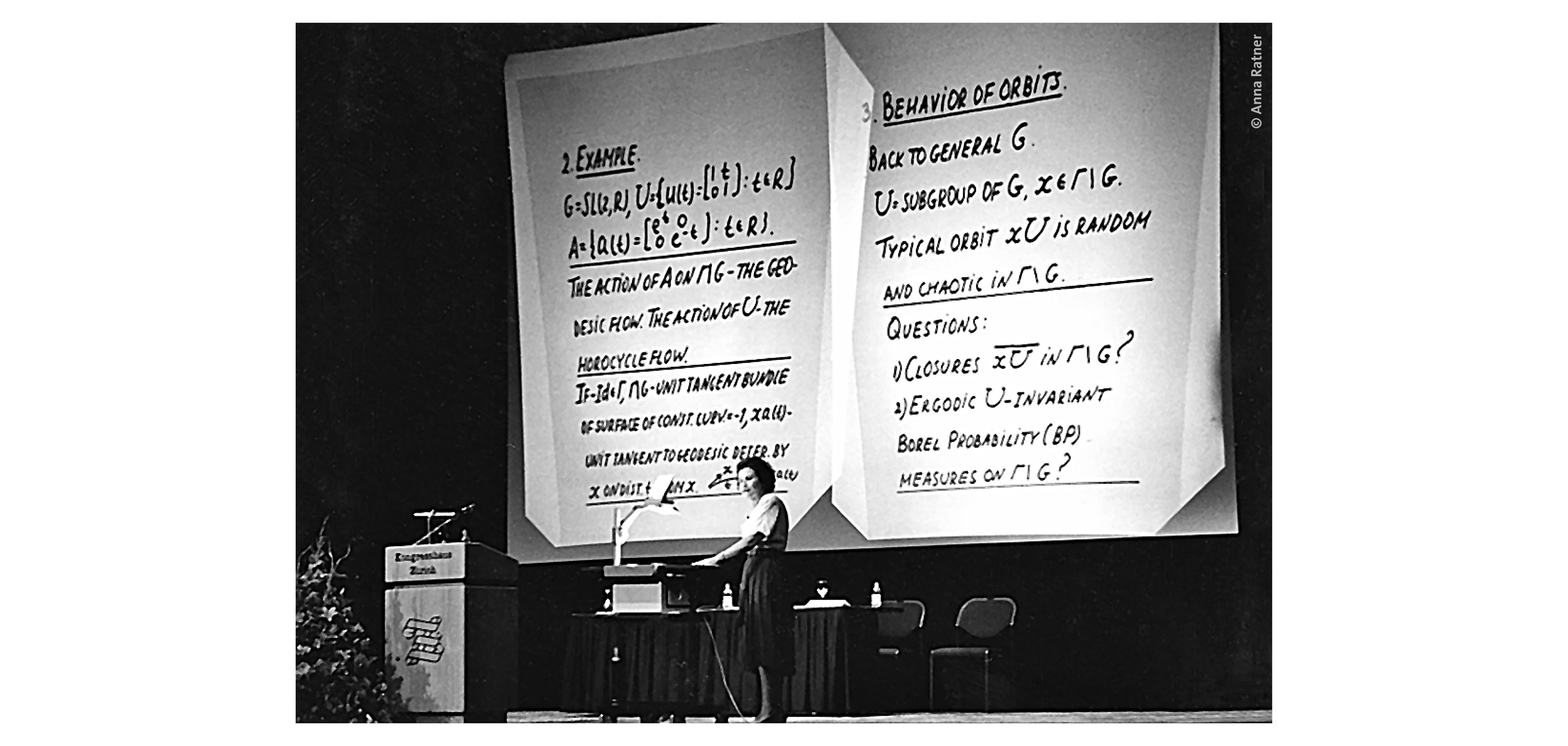 Marina Ratner am ICM
