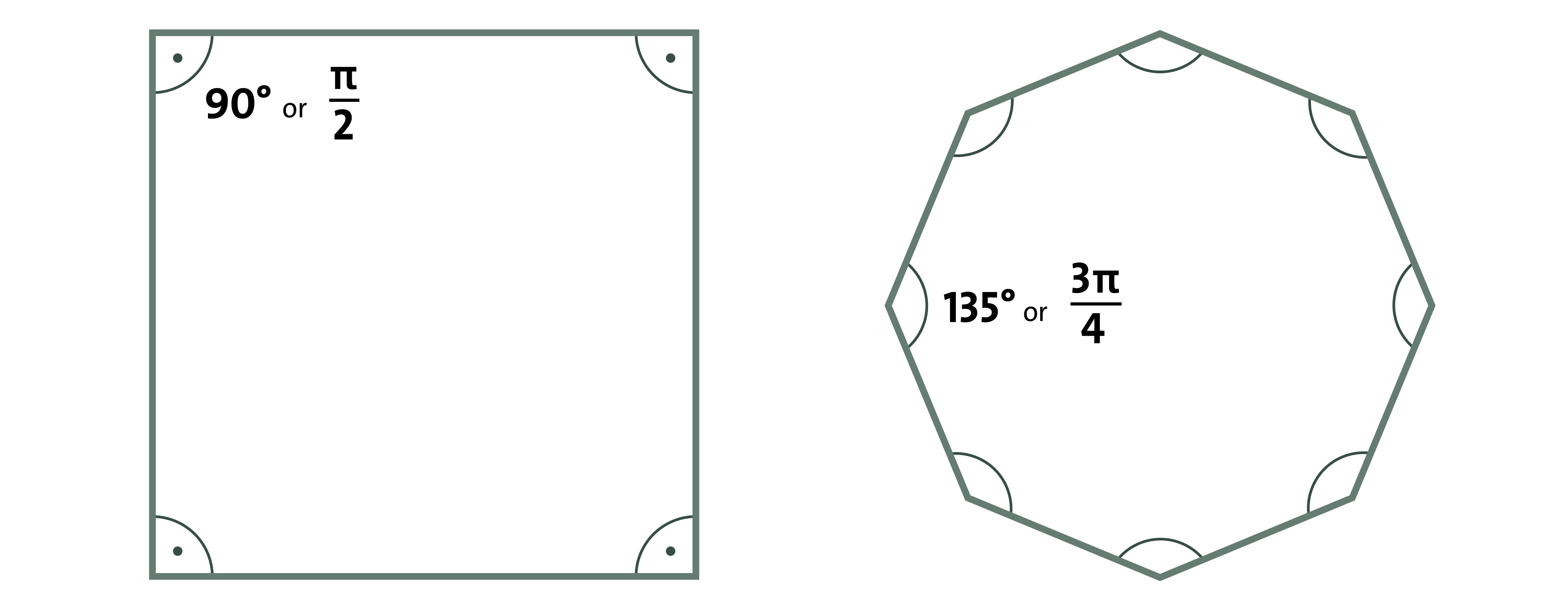 Quadrat und Achteck