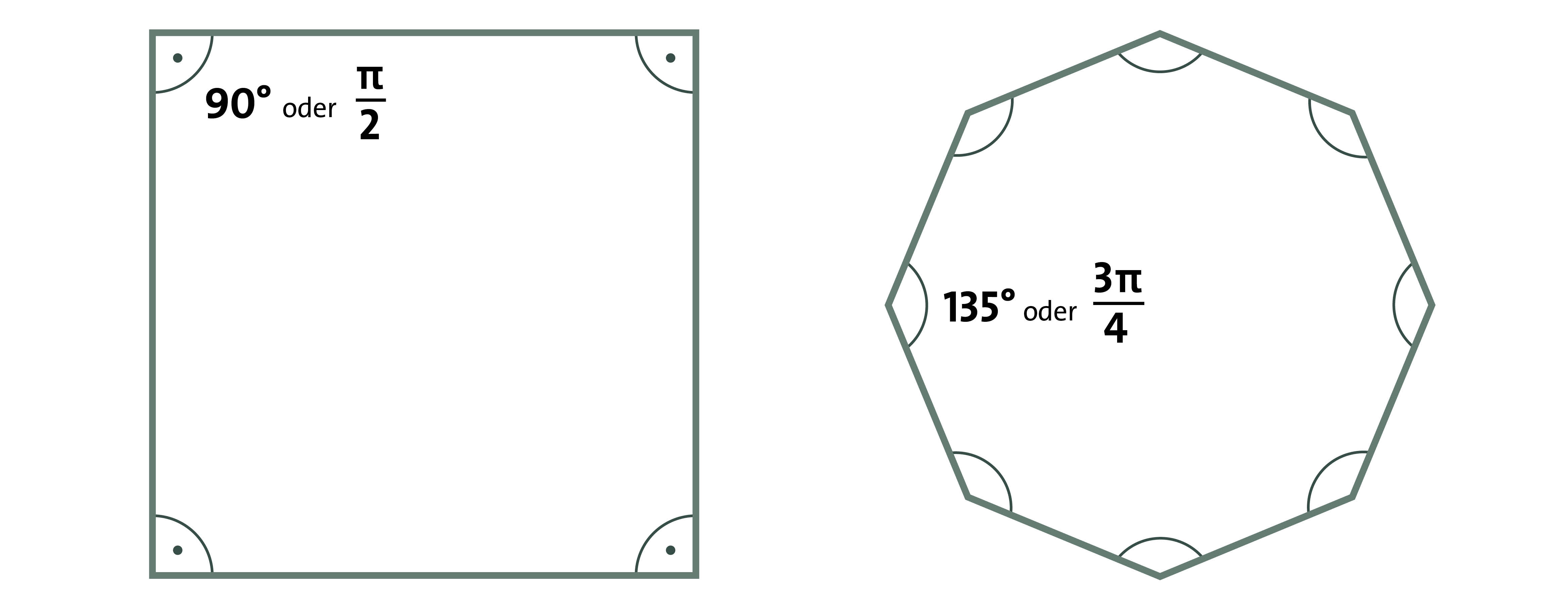 Quadrat und Achteck